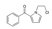 Ketorolac 2-Benzoylpyrrole Chloro Impurity ; 2-Benzoyl-N-(2-chloroethyl)pyrrole  |  87549-01-7