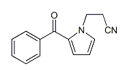 Ketorolac 2-Benzoylpyrrole Cyano Impurity ;2-Benzoyl-N-(2-cyanoethyl)-pyrrole  |   1256844-82-2