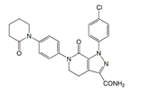 Apixaban Chloro Impurity ;4,5,6,7-Tetrahydro-1-(4-chlorophenyl)-7-oxo-6-[4-(2-oxo-1-piperidinyl) phenyl]-1H-pyrazolo[3,4-c]pyridine-3-carboxamide