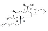Budesonide 17-Carboxylic Acid Impurity ; (11β,16α,17α)-16,17-[Butylidenebis(oxy)]-11-hydroxy-3-oxo-androsta-1,4-diene-17-carboxylic acid   |   192057-49-1