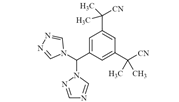 Anastrazole di triazolyl Impurity; 2,2'-(5-(di(1H-1,2,4-triazol-1-yl)methyl)-1,3-phenylene)bis(2-methylpropanenitrile)   |  1186102-55-5
