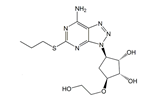 Ticagrelor DP3 ;(1S,2S,3R,5S)-3-(7-Amino-5-(propylthio)-3H-[1,2,3]triazolo[4,5-d]pyrimidin-3-yl)-5-(2-hydroxyethoxy)cyclopentane-1,2-diol  |  1251765-07-7