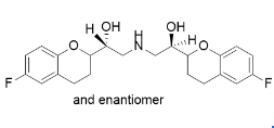 Nebivolol EP Impurity D ; (1RS)-1-[(2RS)-6-fluoro-3,4-dihydro-2H-1-benzopyran-2-yl]-2-[[(2SR)-2-[(2SR)-6-fluoro-3,4-dihydro-2H-1-benzopyran-2-yl]-2- hydroxyethyl]amino]ethan-1-ol