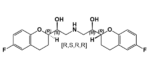 Nebivolol Isomer (R,S,R,R) Synonym: (2R,αS,αR,2R)-α,α-[Iminobis(methylene)]bis[6-fluoro-3,4-dihydro-2H-1-benzopyran-2-methanol] ;