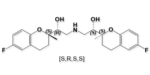 Nebivolol Isomer (S,R,S,S) Synonym: (2S,αR,αS,2S)-α,α-[Iminobis(methylene)]bis[6-fluoro-3,4-dihydro-2H-1-benzopyran-2-methanol]
