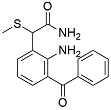 Nepafenac Impurity B;2-(2-amino-3-benzoylphenyl)-2-(methylthio)acetamide  |  78281-61-5