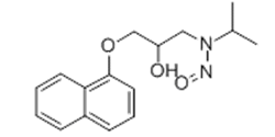 N-Nitroso propranolol; N-(2-hydroxy-3-(naphthalen-1-yloxy)propyl)-N-isopropylnitrous amide