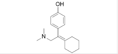 ODES cyclohexylidene impurity ;4-[1-cyclohexylidene-2-(dimethylamino)ethyl]phenol