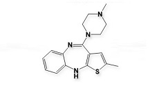 Olanzapine ; 2-Methyl-4-(4-methyl-1-piperazinyl)-10H-thieno[2,3-b][1,5]benzodiazepine ;