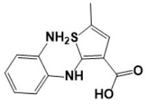 3-Thiophenecarboxylic acid, 2-[(2-aminophenyl)amino]-5-methyl/1807606-58-1