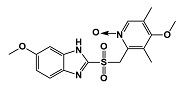 Omeprazole BP Impurity I; Omeprazole Sulfone N-Oxide; Omeprazole USP RC; 5-Methoxy-2-[[(4-methoxy-3,5-dimethylpyridin-2-yl)methyl]sulphonyl]-1H-benzimidazole N-Oxide;6-methoxy-2-[(4-methoxy-3,5-dimethyl-1-oxidopyridin-1-ium-2-yl)methylsulfonyl]-1H-benzimidazole |   158812-85-2