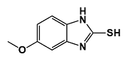 Omeprazole EP Impurity A Omeprazole BP Impurity A ; Omeprazole USP RC B ; Esomeprazole EP Impurity A; 5-Methoxy-1H-benzimidazole-2-thiol; 37052-78-1