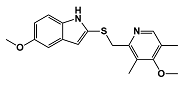 Omeprazole EP Impurity C; Esomeprazole EP Impurity C; Omeprazole Sulfide ; Ufiprazole ; 5-Methoxy-2-[[(4-methoxy-3,5-dimethylpyridin-2-yl)methyl]sulphanyl]-1H-benzimidazole; 73590-85-9