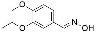 Oxime impurity; 3-ethoxy-4-methoxybenzaldehyde oxime; 1956-36-1