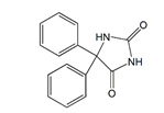 Phenytoin ;5,5-Diphenylimidazolidine-2,4-dione  |  57-41-0
