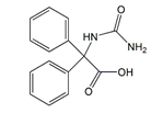 Phenytoin EP Impurity E ;Phenytoin BP Impurity E ;Phenytoin USP RC B ;(Carbamoylamino)(diphenyl)acetic acid  |   6802-95-5