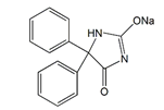Phenytoin Sodium ; Sodium 4-oxo-5,5-diphenyl-4,5-dihydro-1H-imidazol-2-olate   |  630-93-3