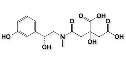 Phenylephrine Citrate adduct  ; Phenylephrine Citrate adduct; 2-hydroxy-2-(2-(((R)-2-hydroxy-2-(3-hydroxyphenyl)ethyl)(methyl)amino)-2-oxoethyl)succinic acid
