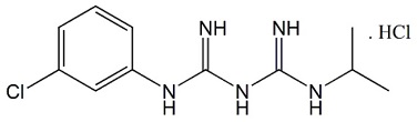 Proguanil USP RC G;  1-(3-Chlorophenyl)-5-isopropylbiguanide hydrochloride; 1071546-52-5