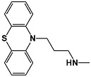 Promazine impurity II; Promazine impurity II; N-desmethyl Promazine; Norpromazine;  Methyl[3-(10H-phenothiazin-10-yl)propyl]amine ; 2095-20-7