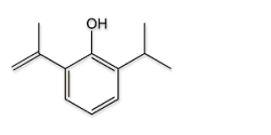 Propofol EP Impurity B ;  Propofol BP Impurity B ; 2-(1-Methylethenyl)-6-(1-methylethyl)phenol ;74926-89-9