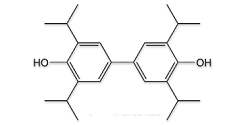 Propofol EP Impurity E ; Propofol BP Impurity E ;  Propofol USP RC A ;  3,3′,5,5′-Tetrakis(1-methylethyl)biphenyl-4,4′-diol ;  3,3\\\'-5,5\\\'-Tetraisopropyldiphenol ; 2416-95-7