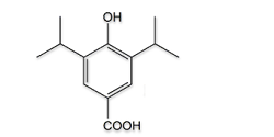 Propofol EP Impurity N ; Propofol BP Impurity N ;  4-Hydroxy-3,5-bis(1-methylethyl)benzoic acid |  13423-73-9