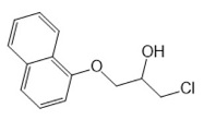 Propranolol Chloro Impurity; 1-chloro-3-(naphthalen-1-yloxy)propan-2-ol; 112805-69-3