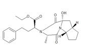 Ramipril EP Impurity L ; Ramipril Hydroxy Diketopiperazine ; Ethyl (2S)-2-[(3S,5aS,8aS,9aS)-9a-hydroxy-3-methyl-1,4-dioxodecahydro-2H-cyclopenta[4,5]pyrrolo [1,2-a]pyrazin-2-yl]-4-phenylbutanoate