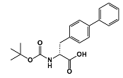 (R)-3-([1,1'-biphenyl]-4-yl)-2-((tert-butoxycarbonyl)amino)propanoic acid;  128779-47-5