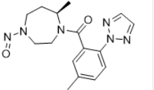 (R)-(5-methyl-2-(2H-1,2,3-triazol-2-yl)phenyl)(7-methyl-4-nitroso-1,4-diazepan-1-yl)methanone