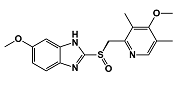 (R)-Omeprazole; Esomeprazole; (+)-Omeprazole; (R)-5-Methoxy-2-(((4-Methoxy-3,5-Dimethylpyridin-2-Yl)Methyl)Sulfinyl)-1H-Benzo[D]Imidazole; 6-methoxy-2-[(R)-(4-methoxy-3,5-dimethylpyridin-2-yl)methylsulfinyl]-1H-benzimidazole |  119141-89-8