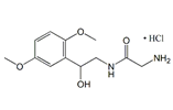 Midodrine HCl ; 2-Amino-N-(2-(2,5-dimethoxyphenyl)-2-hydroxyethyl)acetamide  |  43218-56-0