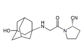 Vildagliptin ; (2S)-1-[2-[(3-Hydroxytricyclo[3.3.1.13,7]dec-1-yl)amino]acetyl]-2-pyrrolidinecarbonitrile  |  274901-16-5