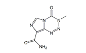 Temozolomide ;3,4-Dihydro-3-methyl-4-oxo-imidazo[5,1-d][1,2,3,5]tetrazine-8-carboxamide  |   85622-93-1