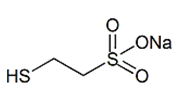 Mesna;Sodium 2-sulfanylethanesulfonate  |  19767-45-4