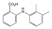 Mefenamic Acid ;2-[(2,3-Dimethylphenyl)amino]benzoic acid  |  61-68-7