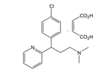 Chlorpheniramine Maleate ; 3-(4-Chlorophenyl)-N,N-dimethyl-(Z)-2-butenedioate  |  113-92-8 