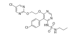 N-[5-(4-Chlorophenyl)-6-[2-[(5-chloro-2-pyrimidinyl)oxy]ethoxy]-4-pyrimidinyl]-N’–propylsulfamide