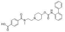 Revefenacin Impurity 17; 4-((2-(4-(([1,1'-biphenyl]-2-ylcarbamoyl)oxy)piperidin-1-yl)ethyl)(methyl)carbamoyl)benzoic acid
