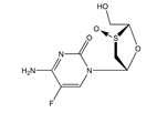 Emtricitabine 5-O-Sulfate ;  4-Amino-5-fluoro-1-[(2R,5S)-2-hydroxymethyl)-1,3-oxathiolan-5-yl]-2-(1H-pyrimidinone 5-O-Sulfate