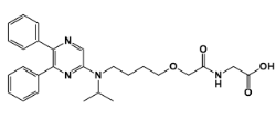 Selexipag Glycine Adduct ;(2-(4-((5,6-Diphenylpyrazin-2yl)(isopropyl)amino)butoxy) acetyl)glycine)
