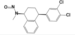 Sertraline Nitroso Impurity ;N-((1S,4S)-4-(3,4-dichlorophenyl)-1,2,3,4-tetrahydronaphthalen-1-yl)-N-methylnitrous amide