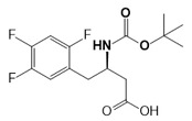 Sitagliptin KSM-I; Methyl (R)-b-(Boc-amino)-2,4,5-trifluorobenzenebutanoate;  881995-73-9