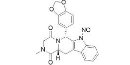 Tadalafil Nitroso impurity ;Tadalafil Nitroso impurity; (6R,12aR)-6-(benzo[d][1,3]dioxol-5-yl)-2-methyl-7-nitroso-2,3,6,7,12,12a-hexahydropyrazino[1',2':1,6]pyrido[3,4-b]indole-1,4-dione