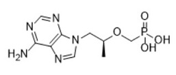 Tenofovir (S)-Isomer ;  (S)-9-(2-Phosphonomethoxypropyl)adenine   |  147127-19-3 