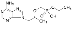 Tenofovir disoproxil ethyl Impurity;  Ethyl Hydrogen ((((R)-1-(6-Amino-9H-purin-9-yl)propan-2- yl)oxy)methyl)phosphonate