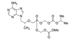 Tenofovir (MOC-POC-PMPA) ; 5-[[(1R)-2-(6-Amino-9H-purin-9-yl)-1-methylethoxy]methyl]-2,4,6,8-tetraoxa-5-phosphanonanedioic Acid (1-Methylethyl,methyl) Ester 5-Oxide; MOC-POC PMPA  | 1246812-43-0