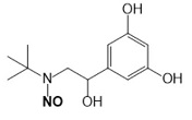 Terbutaline Nitroso Impurity 1; N-(tert-butyl)-N-(2-(3,5-dihydroxyphenyl)-2-hydroxyethyl)nitrous amide