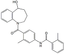 Tolvaptan 7-Deschloro Impurity ; N-(4-(5-Hydroxy-2,3,4,5-tetrahydro-1H-benzo[b]azepine-1-carbonyl)-3-methylphenyl)-2-methylbenzamide; 1432725-23-9